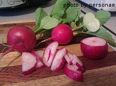 Chopped Radishes