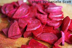 sliced beets