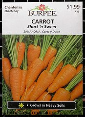 Carrot Seed Packet