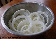 Sliced Onion Rings