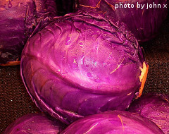 Red Cabbage Heads