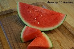 Sliced Watermelon