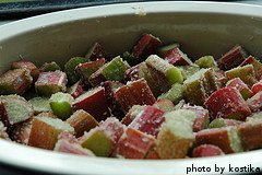 Chopped Rhubarb